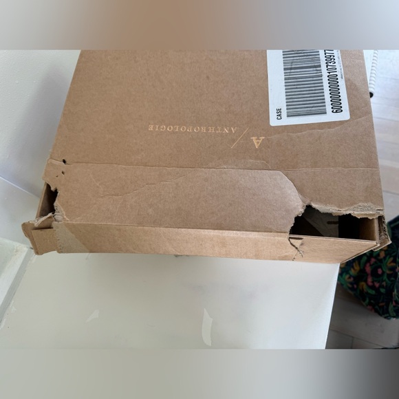 Anthropologie Black Platform Sandals - Picture 8 of 9